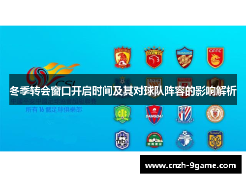 冬季转会窗口开启时间及其对球队阵容的影响解析